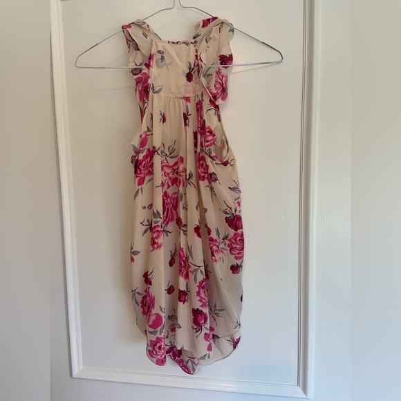 REBECCA TAYLOR Flower-print Blouse with Sequins - Picture 2 of 3